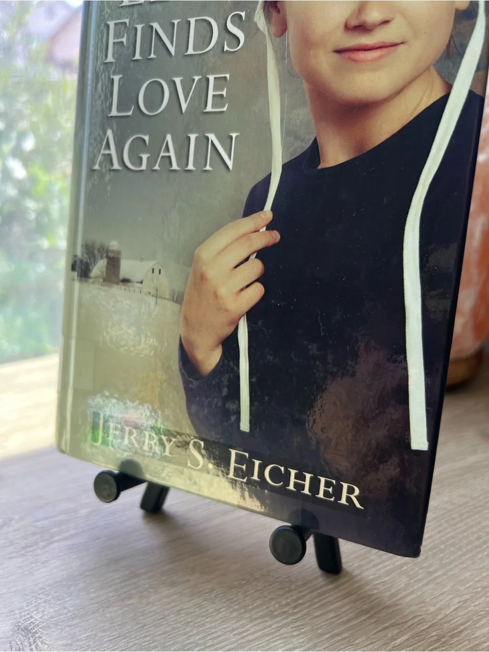Ella Finds Love Again Jerry Eicher Large Print Hardcover Ex Library Amish